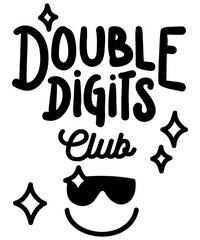 Double Digits Club Stylish Celebration