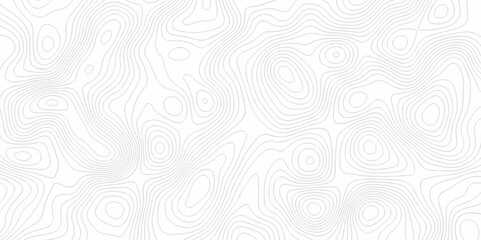 Topographic map. Geographic mountain relief. Abstract lines background. Contour maps. Vector illustration, Topo contour map on white background, Topographic contour lines vector map seamless pattern.