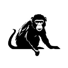 Monkey SVG, Monkey Cricut, Gorilla Svg, Monkey Clip Art, Monkey Png, Monkey Clipart, Gorilla Svg Bundle, Monkey Cut File, Monkey Silhouette, Safari Animals, Woodland Silhouette, African Animals, Line 