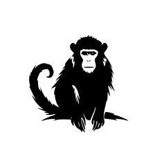 Monkey SVG, Monkey Cricut, Gorilla Svg, Monkey Clip Art, Monkey Png, Monkey Clipart, Gorilla Svg Bundle, Monkey Cut File, Monkey Silhouette, Safari Animals, Woodland Silhouette, African Animals, Line 