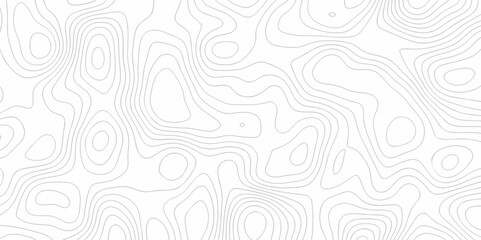 Topographic map. Geographic mountain relief. Abstract lines background. Contour maps. Vector illustration, Topo contour map on white background, Topographic contour lines vector map seamless pattern. - obrazy, fototapety, plakaty