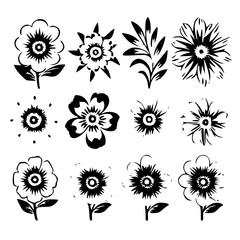 flower, flower silhouette, flower outline, herb svg, herb png,floral, pattern, vector, set, nature, flowers, design, illustration, art, seamless, spring, summer, decoration, plant, ornament, collectio