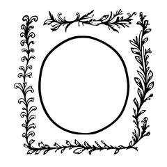 Double Frame SVG, Square Frame Bundle, Double Border, Rectangle, Circle Frame, Oval, Doodle, Cricut, Silhouette, Frame Border SVG Bundle, Square Frames SVG, Fancy Borders SVG, Fancy Frame svg, Frame