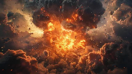 Rolgordijnen 爆発のイメージ © Rossi0917