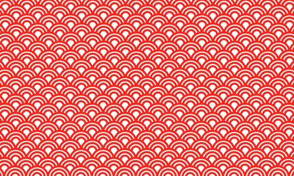 Chinese wave pattern background, china new year, Japanese wave seamless pattern background 
