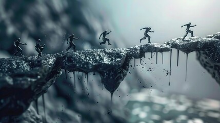 Resilience, People bouncing back from setbacks and challenges