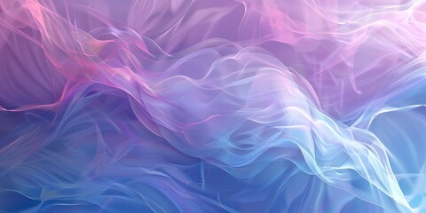 3D render of minimalist abstract background with four-color blend. AI Image