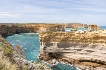 The Razorback; a beautiful rock formation in the Great Ocean Road where you can also visit nearby...