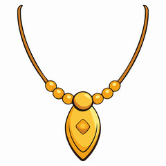 gold necklace with diamonds