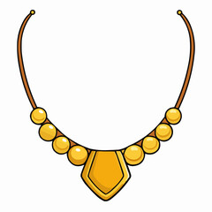 gold necklace with diamonds