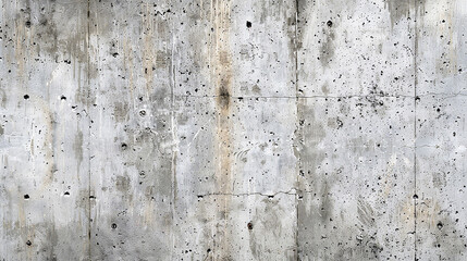 A grungy concrete wall background with rough texture and industrial feel. Generative AI.