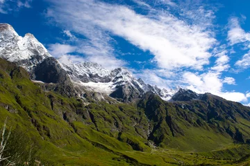 Plaid avec motif Lhotse Mountains with snow