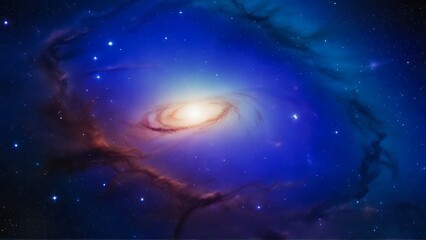 Starry Melody: Mesmerizing Cosmic Halo, Harmonizing Celestial Symphony
