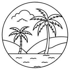          Summer vibes vector illustration.
