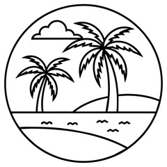          Summer vibes vector illustration.
