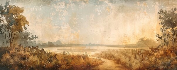Capture the essence of the Savannah with muted tones in this mesmerizing abstract backdrop.