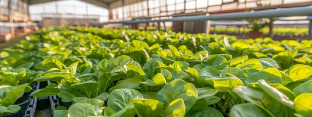 vegetables spinach production and cultivation, green business, entrepreneurship harvest.