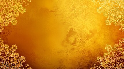 golden background with Indian national patterns