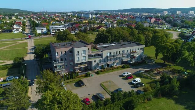 Apartament Rumia Park Pamieci Pomnik Aerial View Poland