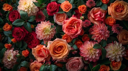 Enchanting Floral Splendor: Roses, Bouquets and Botanical Artistry Generative AI