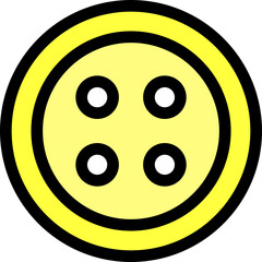 Fototapeta premium Clothes Button