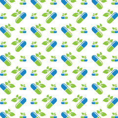 Capsule high class trendy multicolor repeating pattern vector illustration design