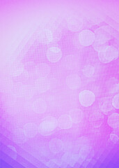 Purple bokeh vertical background for Banner, Poster, ad, celebration, event and various design works