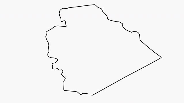 sketch map of Al-Suwaydain Syria