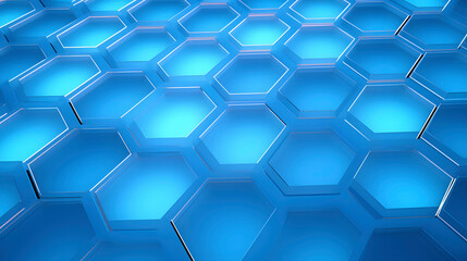 Digital technology white and blue interlaced scene geometry poster web page PPT background