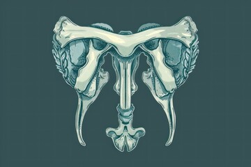 uterus and its fenugreek icon