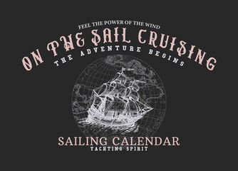 On the sail cruising the adventure begins sailing calendar tachting spirit.
