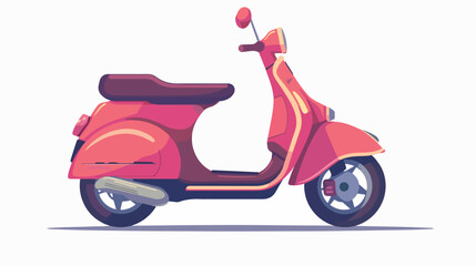 Obraz na płótnie Canvas Scooter icon vector illustration symbol design 2d f