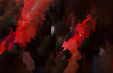 red and black color background abstract AI Generative