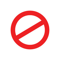 Ban Sign