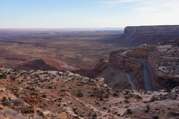 Fototapeta na wymiar Moki Dugway view in Utah