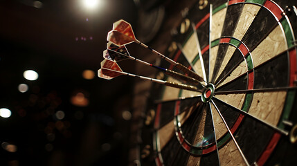 Darts sport, wallpaper,  Illustration of a target from the sport of precision