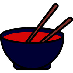 Bowl and Chopsticks