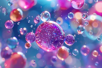 Hyaluronic acid molecules encapsulated in skincare capsules Releases moisture and hydration when it comes in contact with the skin.