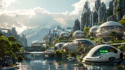 Ideal life in future cities
