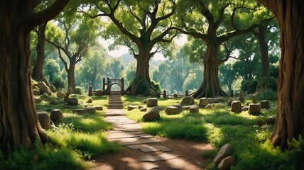 Artistic background