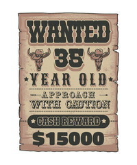 Wanted 36 Year Old Approach With Caution Reward