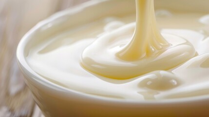 A family recipe passed down through generations calls for evaporated milk, its soft beige essence a homely link to the past no splash