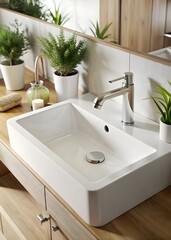modern bathroom sink
