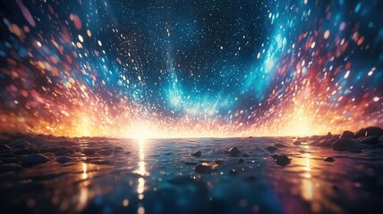 Naklejka premium Artistic background