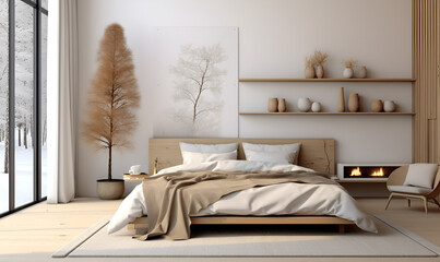 Scandinavian interior design living room