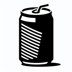 illustration of a soda can Icon Pictogram