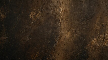 mocha brown to dark olive gradient color rough grunge rock texture close-up background from Generative AI - obrazy, fototapety, plakaty