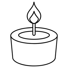 candle vector