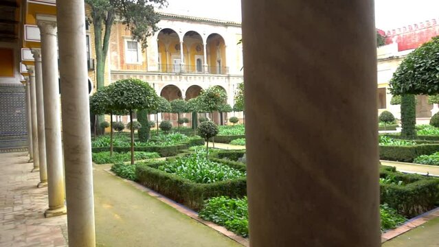 Pilate House in Seville, Andalusia, Spain