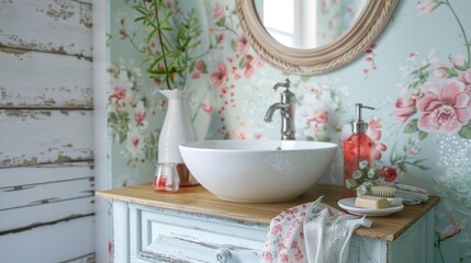 Tranquil Nostalgia. Creating a Shabby Chic Spa Atmosphere